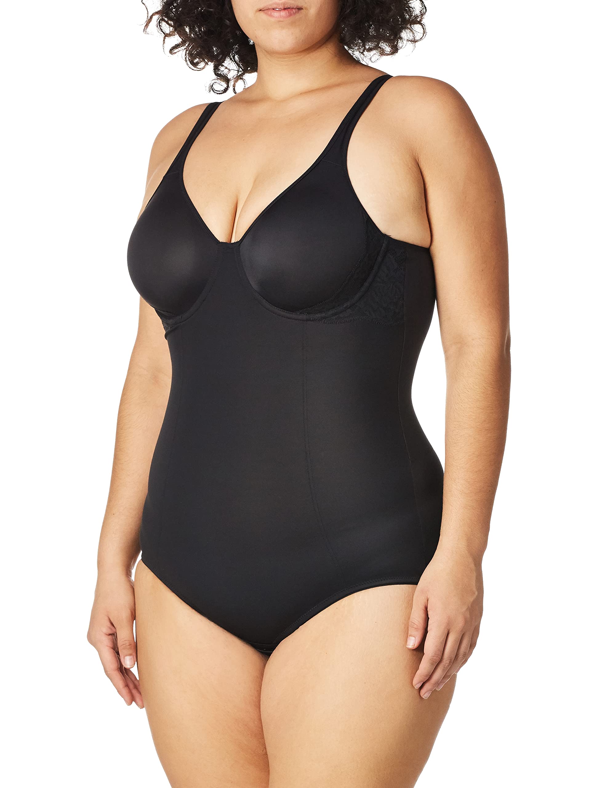 Maidenform Women's Firm Foundations Built-in Bra Body Shaper - Seamless Shapewear for All-Day Comfort & Support - Perfect for Work, Dresses & Special Occasions