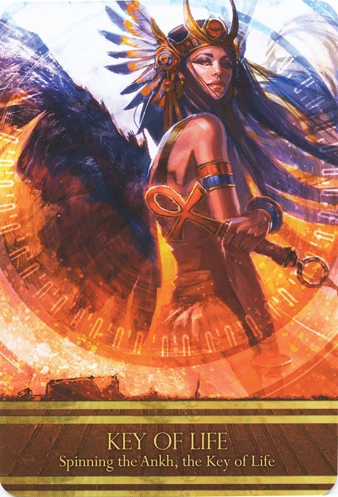 Isis Oracle Cards - Ancient Egyptian Divination Deck for Spiritual Guidance, Meditation & Tarot Reading | Perfect for Psychic Readings, Personal Growth & Sacred Rituals