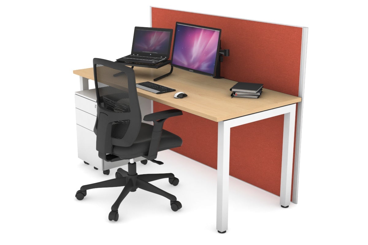 Horizon Quadro Square Legs Office Desk - 70.8