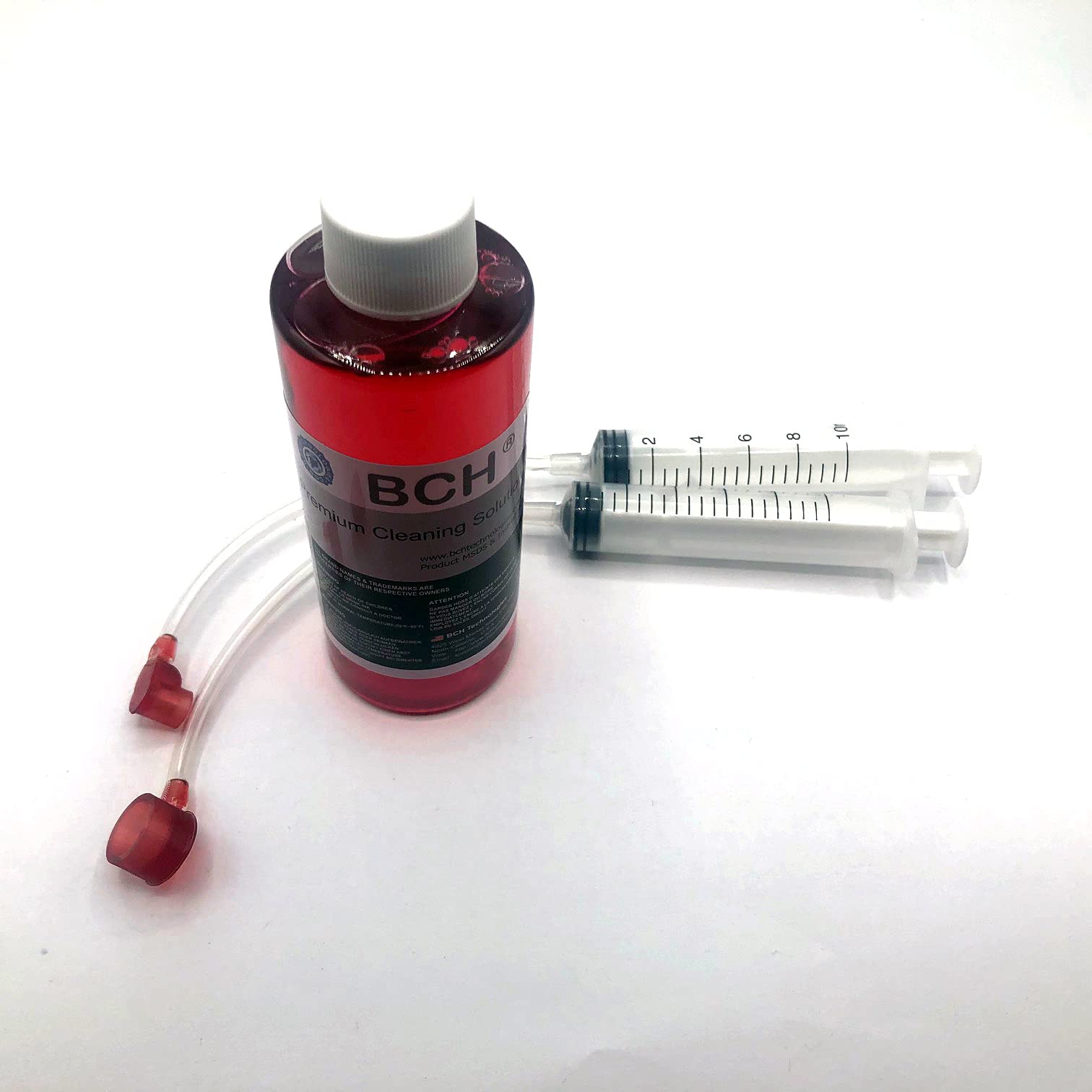 BCH Printhead Cleaning Kit for HP 564 910 920 934 935 Printheads – MaxStrength RED 120ml Inkjet Printer Cleaner Solution – Restores Clogged Nozzles & Improves Print Quality for Home & Office Use