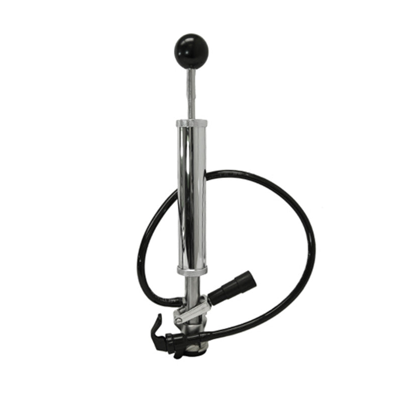 8 Keg Tap Cylinder Hand Pump with Lever, Tap Faucet and Hose - Perfect for Home Brewing, Parties, and Outdoor Events - Beer Dispenser Kit for Kegerators and Draft Systems