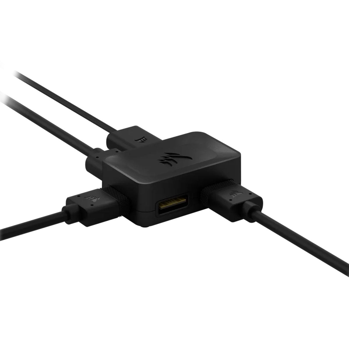 Corsair iCUE Link 4-Way Splitter Cable - High-Speed PWM Fan Hub for PC Cooling System | Perfect for Gaming Rigs and Workstation Builds