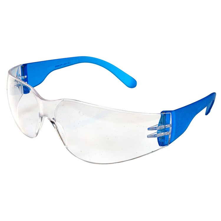 Scratch Resistant Clear Safety Goggles - ANSI Z87.1 Certified Protective Eyewear for Woodworking, Lab & DIY Projects