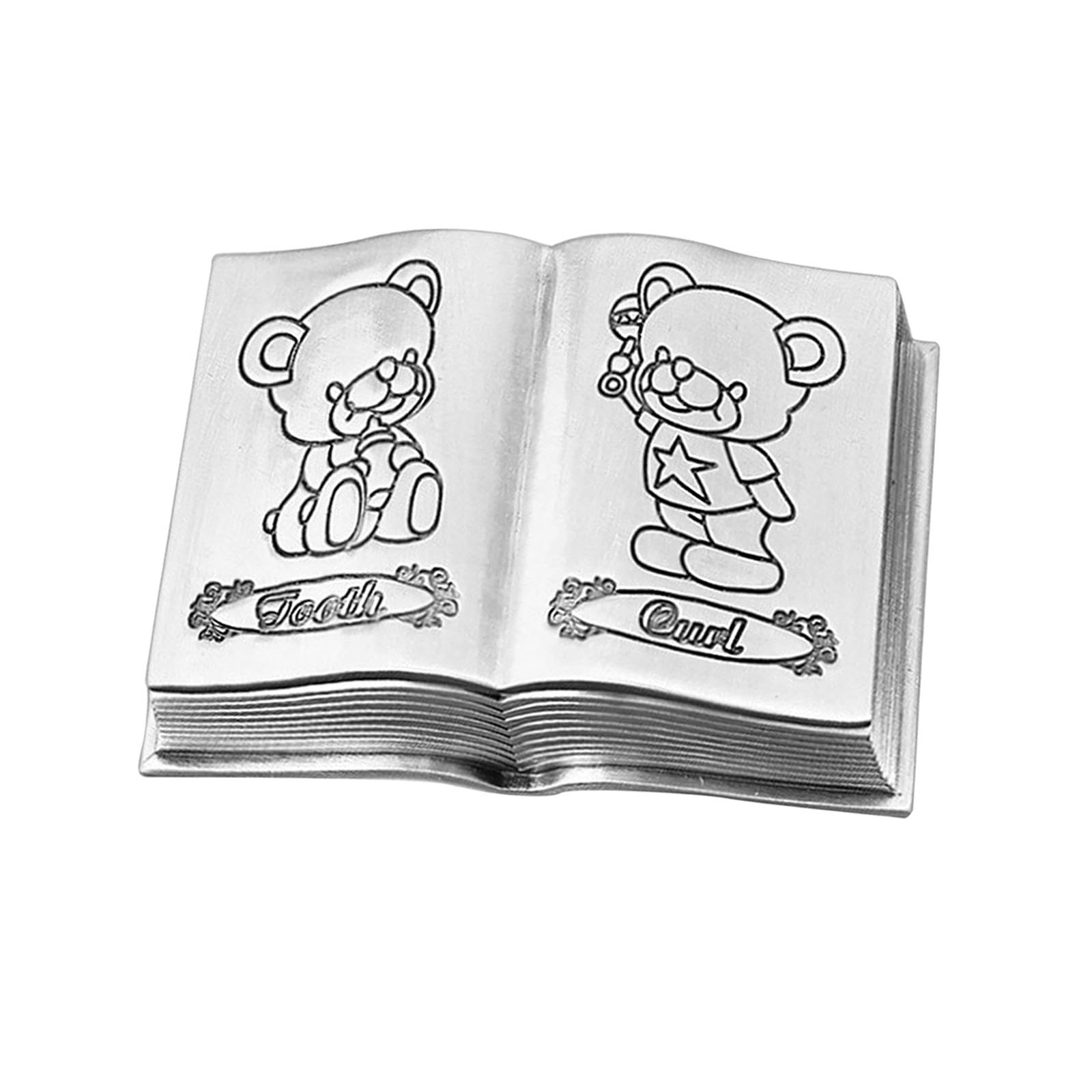 Menolana Baby Tooth Keepsake Box - Tooth Fairy Memory Box for Boys & Toddlers | First Tooth Holder, Milestone Organizer for Kids' Dental Memories (Perfect for Baby Shower Gifts & Childhood Memorabilia)