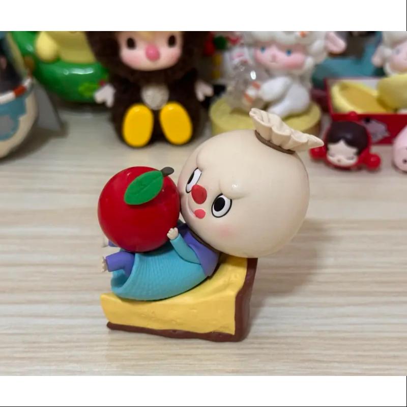 Labubu The Monsters Patisserie Series Mango Pie Figure - Cute Collectible Vinyl Toy for Anime Fans, Home Decor & Gift Idea | Perfect for Display Shelves, Office Desk & Pop Culture Collections