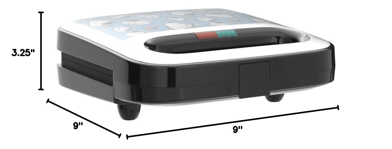 Peanuts Waffle Maker by Uncanny Brands - Create Snoopy & Woodstock Shaped Waffles - Non-Stick Electric Kitchen Appliance for Breakfast, Kids Parties & Themed Events