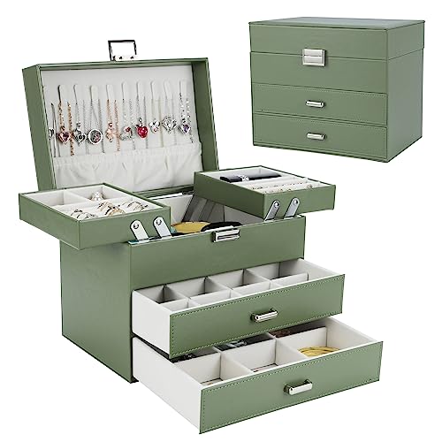 Avocado Green + Silver