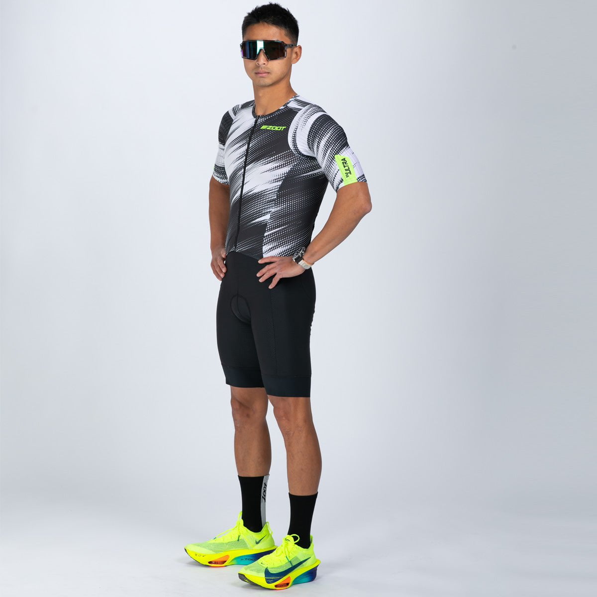 Men's Ultra Tri P1 Racesuit - High Performance Triathlon Suit for Competitive Swimming, Cycling & Running | DriftSPEED | Ideal for Triathlons, Ironman Races & Endurance Training