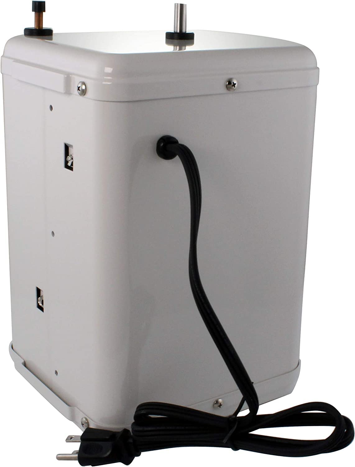 Westbrass D262HFP-12 Docalorah 10-Inch 2-Handle Hot and Cold Water Dispenser Faucet with Instant Hot Water Tank System, Oil Rubbed Bronze Finish - Perfect for Kitchen Sinks, Coffee Stations & Home Bars