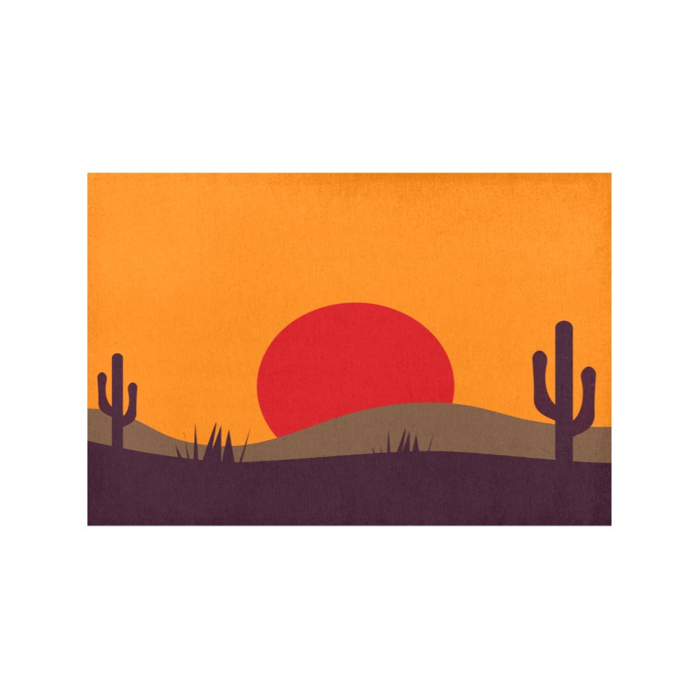 Premium Desert Valley Placemats Set of 4 - 12
