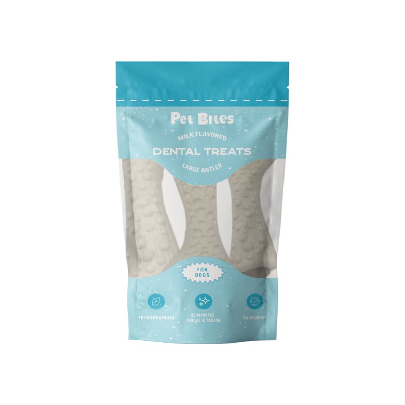 Premium Large Antler Dog Chews - Natural Dental Treats for Pets, 5.8oz (165g) - Promotes Healthy Teeth & Gums, Long-Lasting Chew Toy for Aggressive Chewers - Perfect for Training Rewards and Anxiety Relief