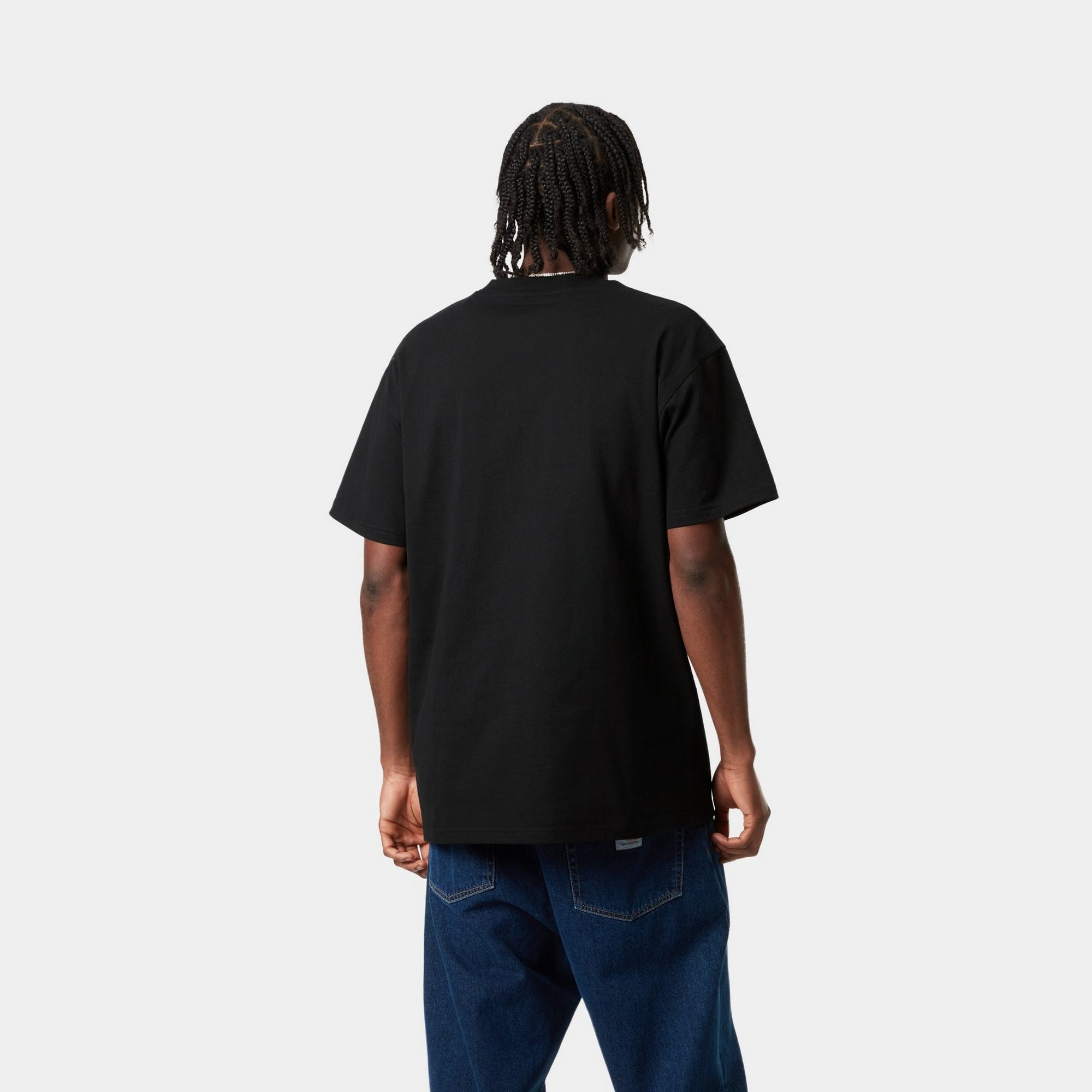 Vintage American Script T-Shirt for Men & Women - Soft Cotton Black Tee - Casual Wear, Street Style & Everyday Outfits