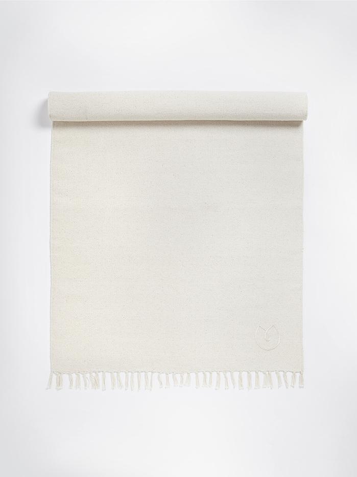 Organic Cotton Yoga Mat - Non-Slip, Eco-Friendly & Extra Thick for Hot Yoga, Pilates & Meditation - Perfect for Home & Studio Practice