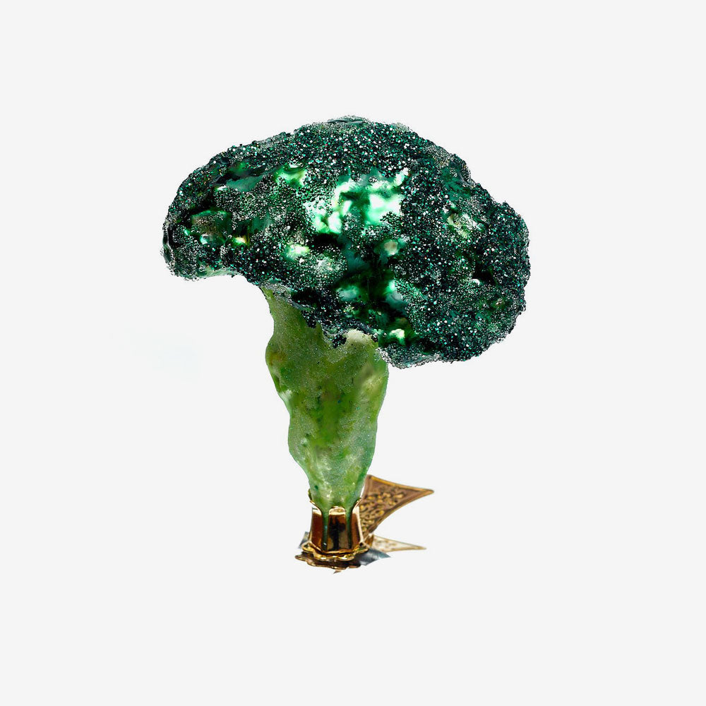 Broccoli Clip On Ornament - Fun Vegetable-Themed Hair Accessory for Kids & Adults - Perfect for Costume Parties, Themed Events & Playful Everyday Style