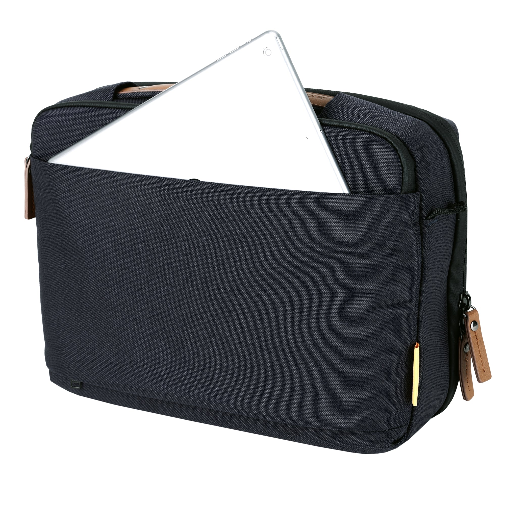 VEO City TP33 NV Tech Bag - Waterproof Laptop Backpack for Men & Women, Durable Travel Business Bag with USB Charging Port, Navy Blue - Perfect for Work, School, and Commuting