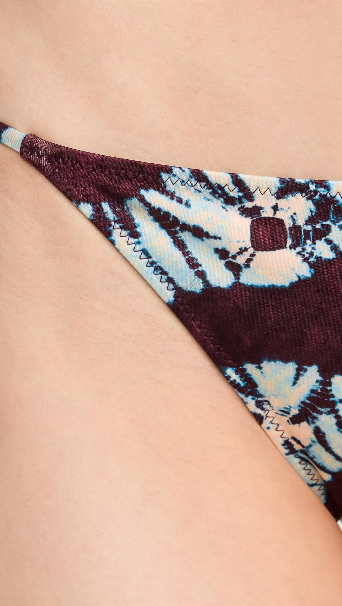 Ulla Johnson Women's Maria Bikini Bottoms - High Waisted Swimwear for Women, Floral Print Beach Bikini Bottom, Comfortable Stretchy Swim Shorts for Summer Vacation & Pool Party