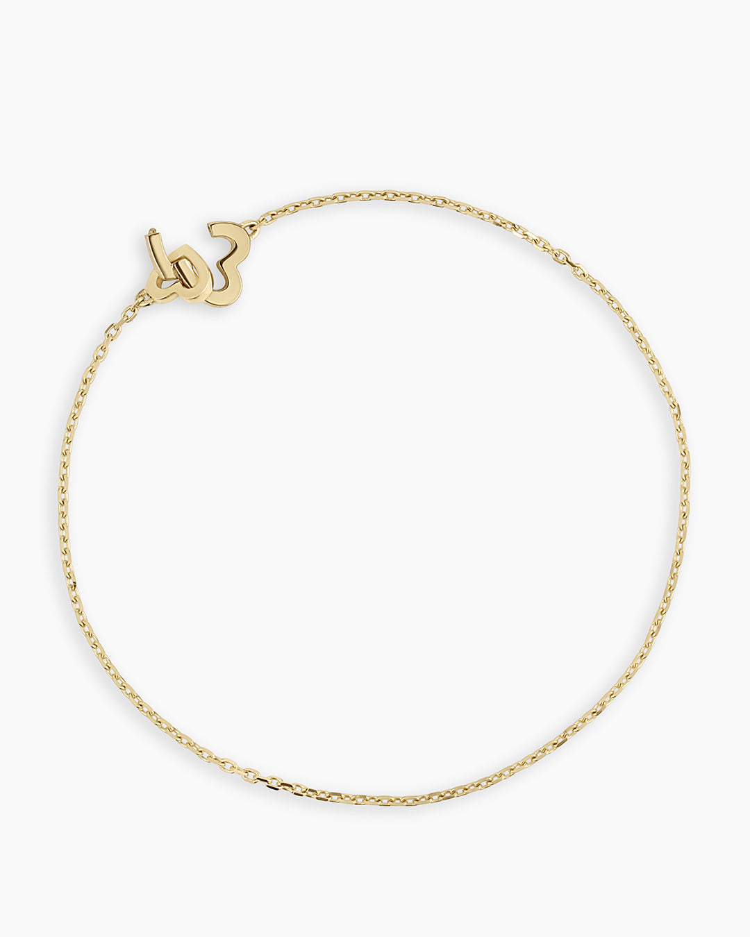 14K Gold Parker Heart Bracelet for Women - Elegant & Dainty Jewelry Gift for Valentine's Day, Anniversary or Birthday - Perfect for Everyday Wear & Special Occasions