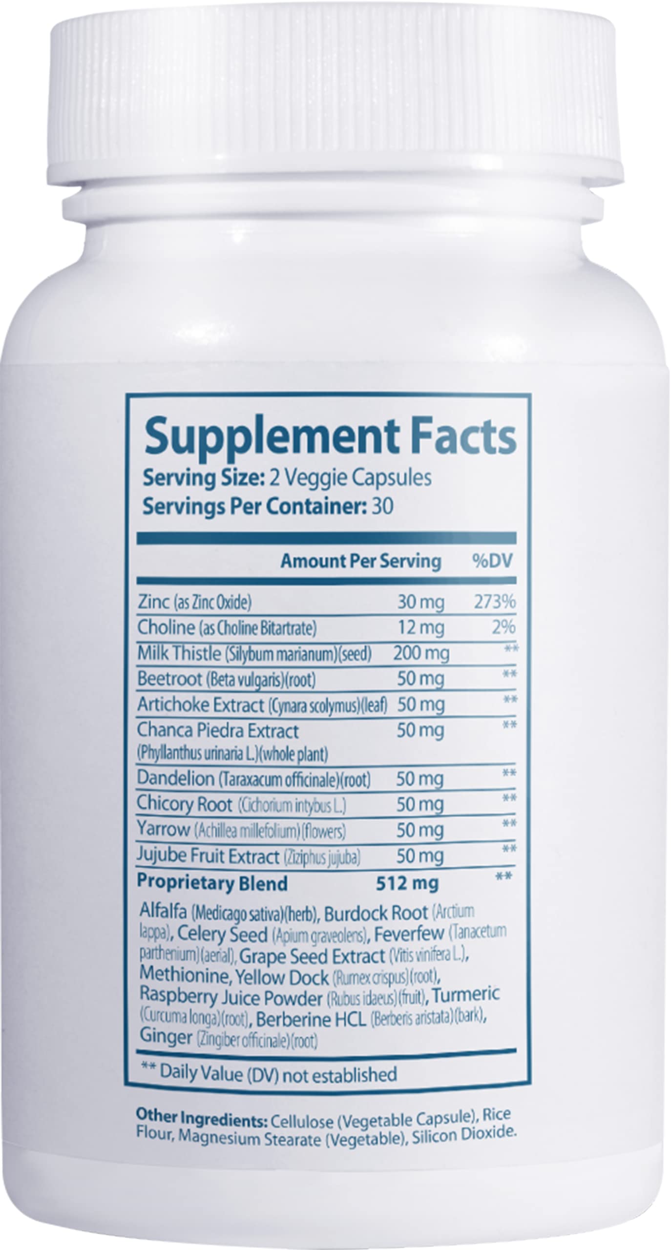 Natural Milk Thistle & Zinc Liver Support Supplement - 3 Pack | Detox & Cleanse Liver | Supports Liver Function & Digestive Health | Made in USA | Ideal for Post-Workout Recovery & Healthy Lifestyle