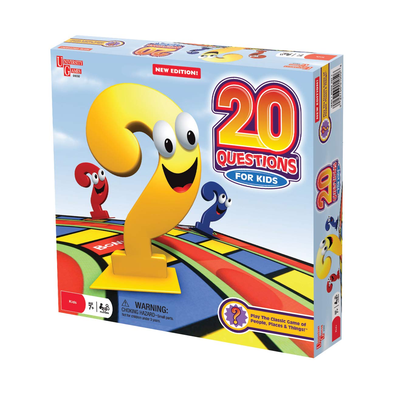 University Games 20 Questions for Kids - Fun Family Trivia Board Game for Ages 6+ | Perfect for Birthday Parties, Classroom Activities & Family Game Nights