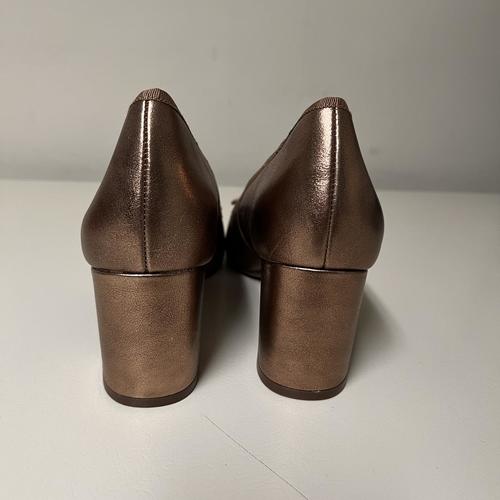 Naturalizer Women's Sienna Pump - Soft Bronze Leather Comfortable Heels for Work, Wedding & Office Wear