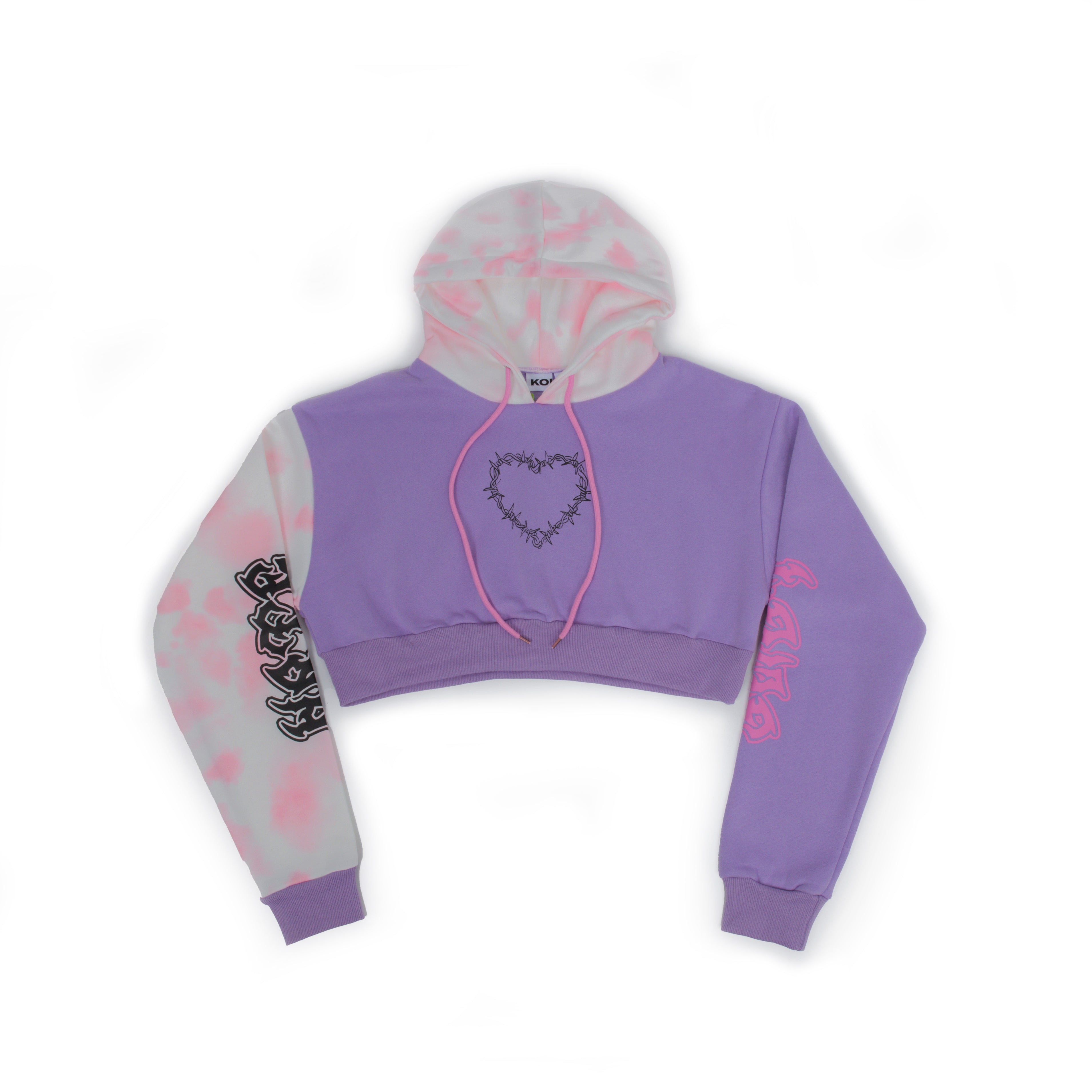 Yami Cropped Hoodie for Women - Soft Casual Pullover Sweatshirt with Kangaroo Pocket | Perfect for Gym, Yoga, Streetwear & Lounge Wear