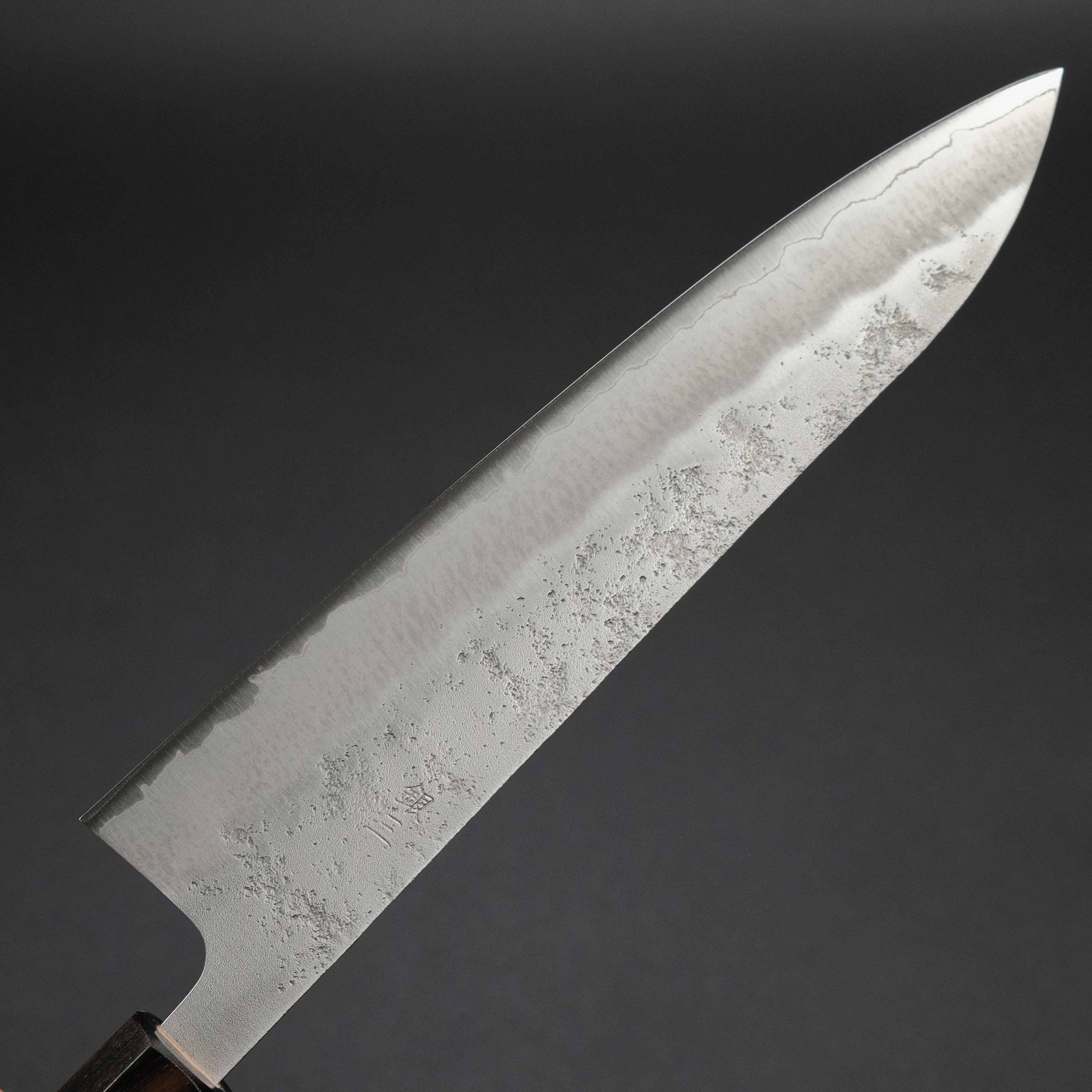 Hitohira Futana S3 Nashiji Gyuto 210mm Japanese Chef Knife - High Carbon Stainless Steel Blade with Cherry Wood Handle - Perfect for Sushi, Meat Cutting & Professional Kitchen Use