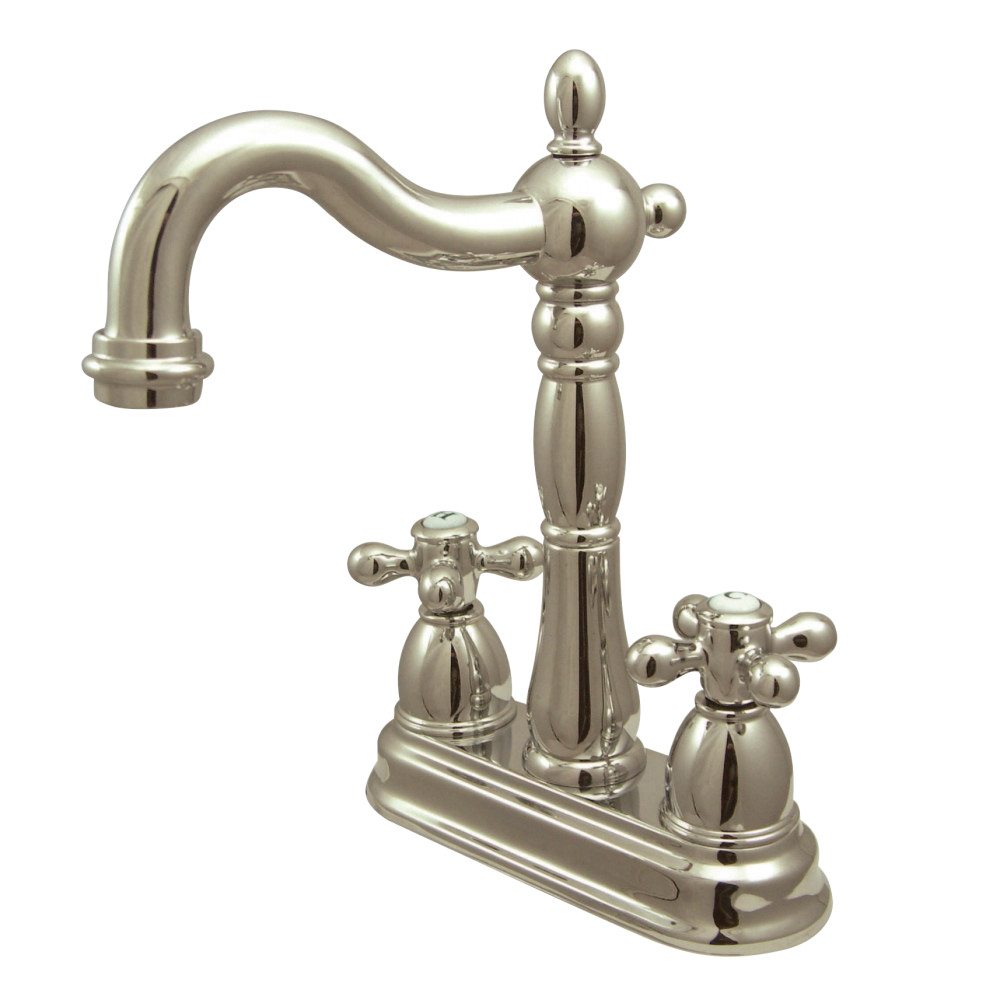 Stainless Steel Hook Spout Bar Faucet - No Pop-Up Rod - Perfect for Kitchen Sinks, Wet Bars, and Commercial Use