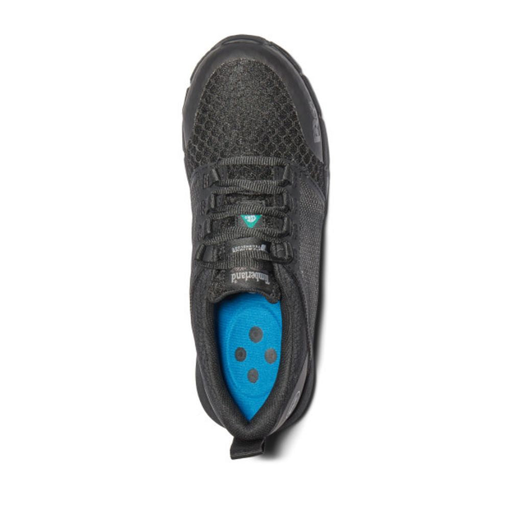 Timberland PRO Radius SD+ Women's Safety Work Shoes - Composite Toe, Slip Resistant, Electrical Hazard Protection - Black (TB0A2A63001) - Perfect for Construction, Warehouse & Industrial Work Environments