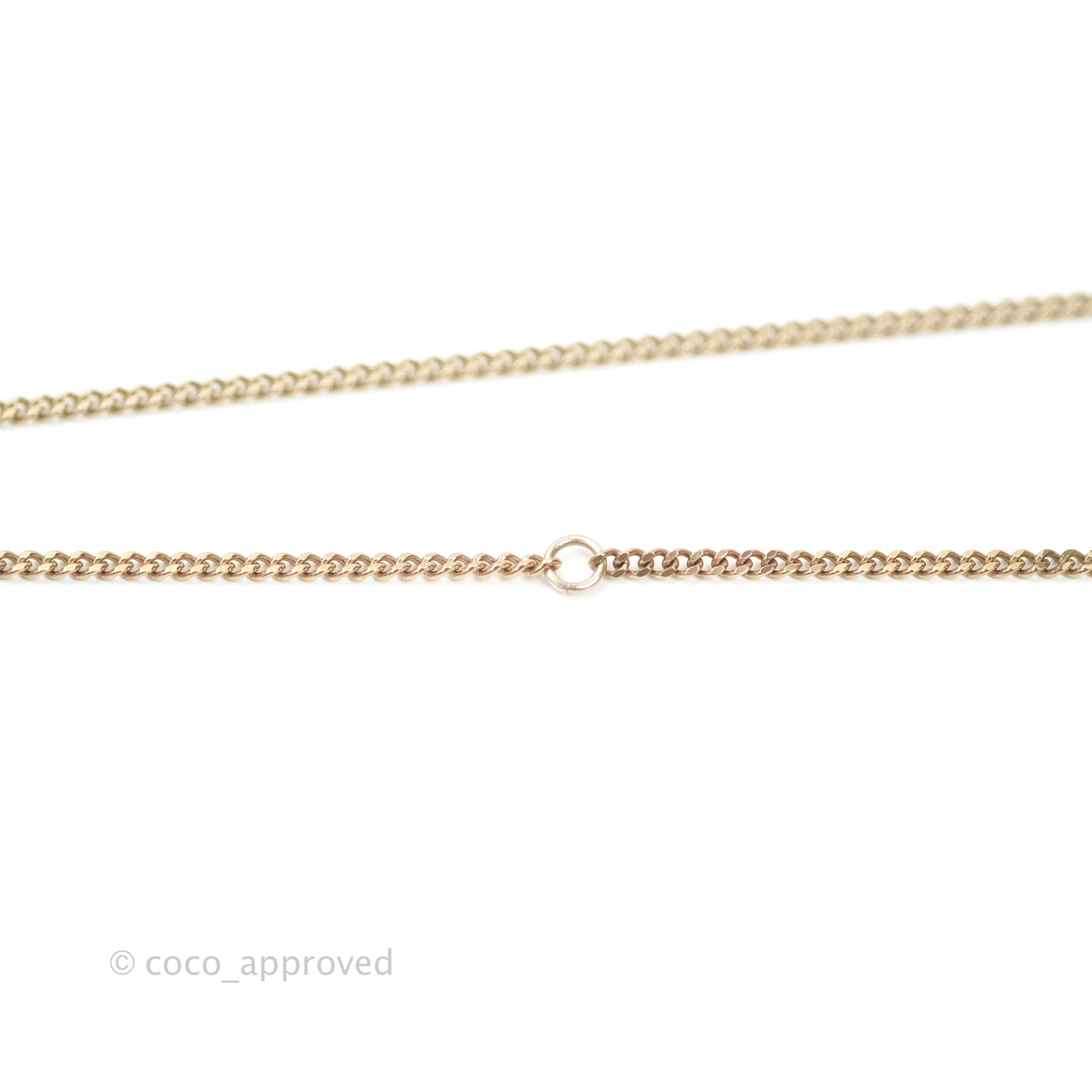 Chanel CC Pearl Pendant Necklace 18K Gold Tone Luxury Jewelry for Women - Perfect for Parties, Weddings & Special Occasions