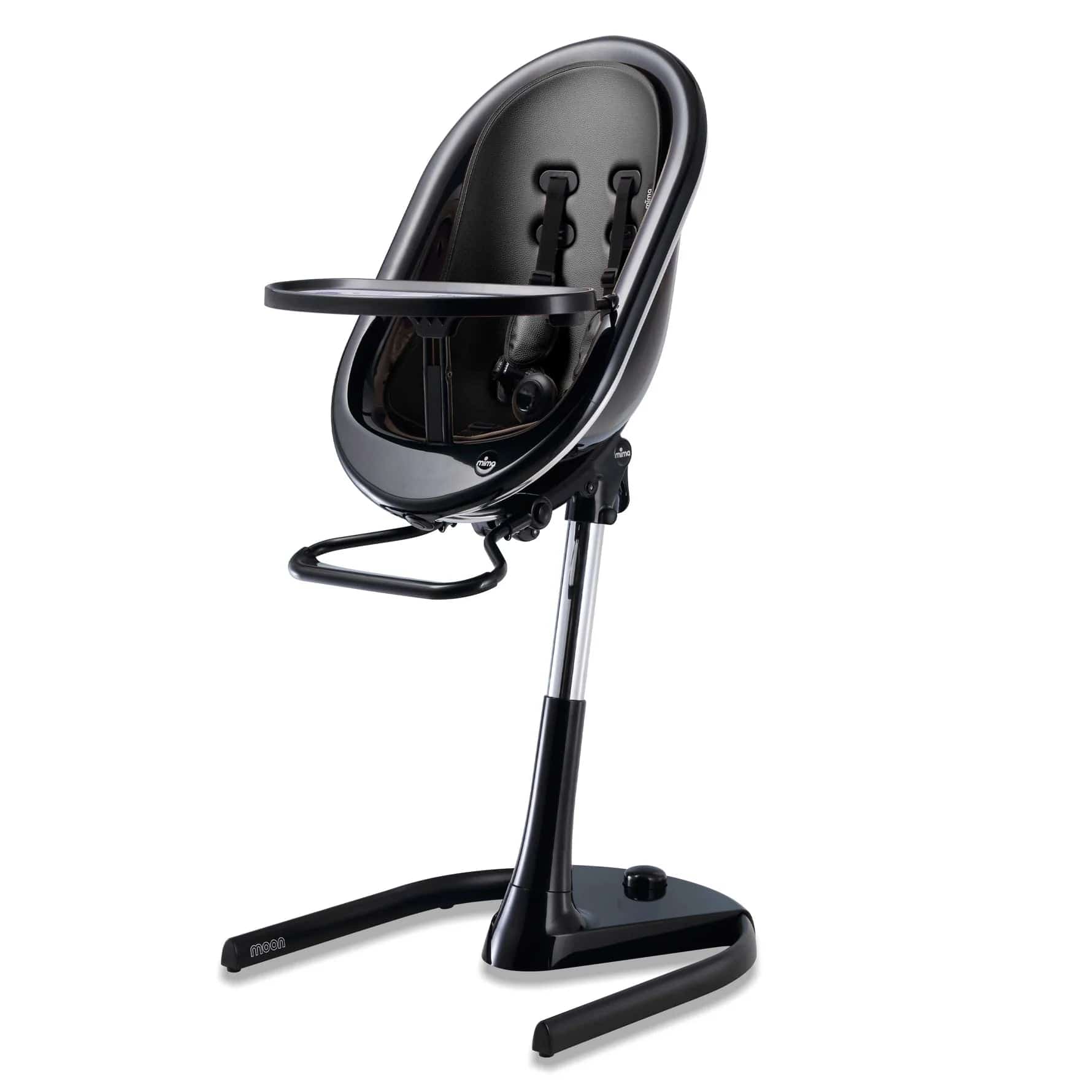Mima Moon 2G High Chair for Babies & Toddlers - Adjustable Modern Baby Feeding Chair with Safety Harness - Perfect for Dining, Weaning & Playtime at Home