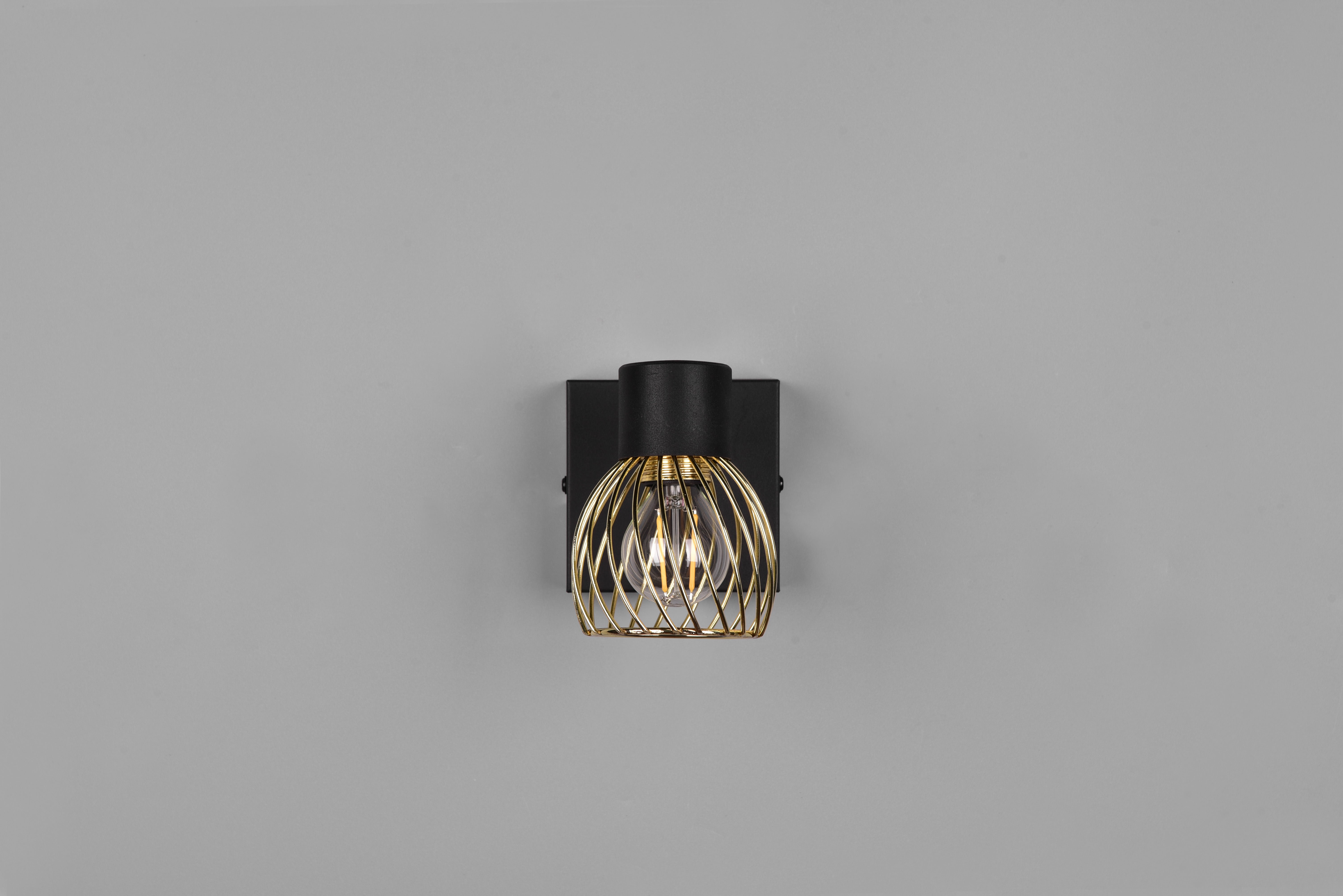 Ardon Black & Gold Wall and Ceiling Spotlight - Modern LED Recessed Lighting for Home, Office, and Retail Spaces