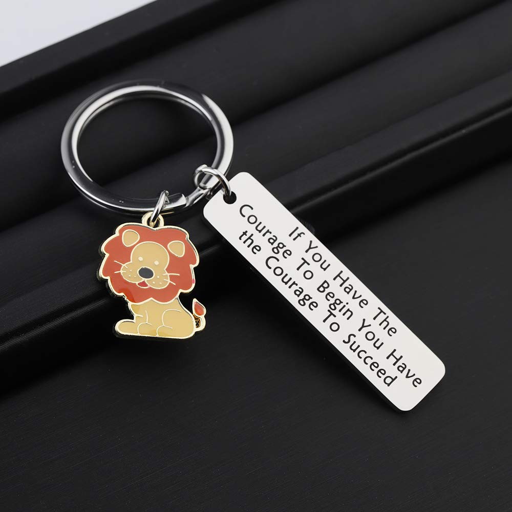 ENSIANTH Wizard of Jewelry Lion Lover Gifts - Animal Positive Jewelry for Graduation & Students - Perfect for Graduation Gifts, Birthday Presents & Lion Lovers