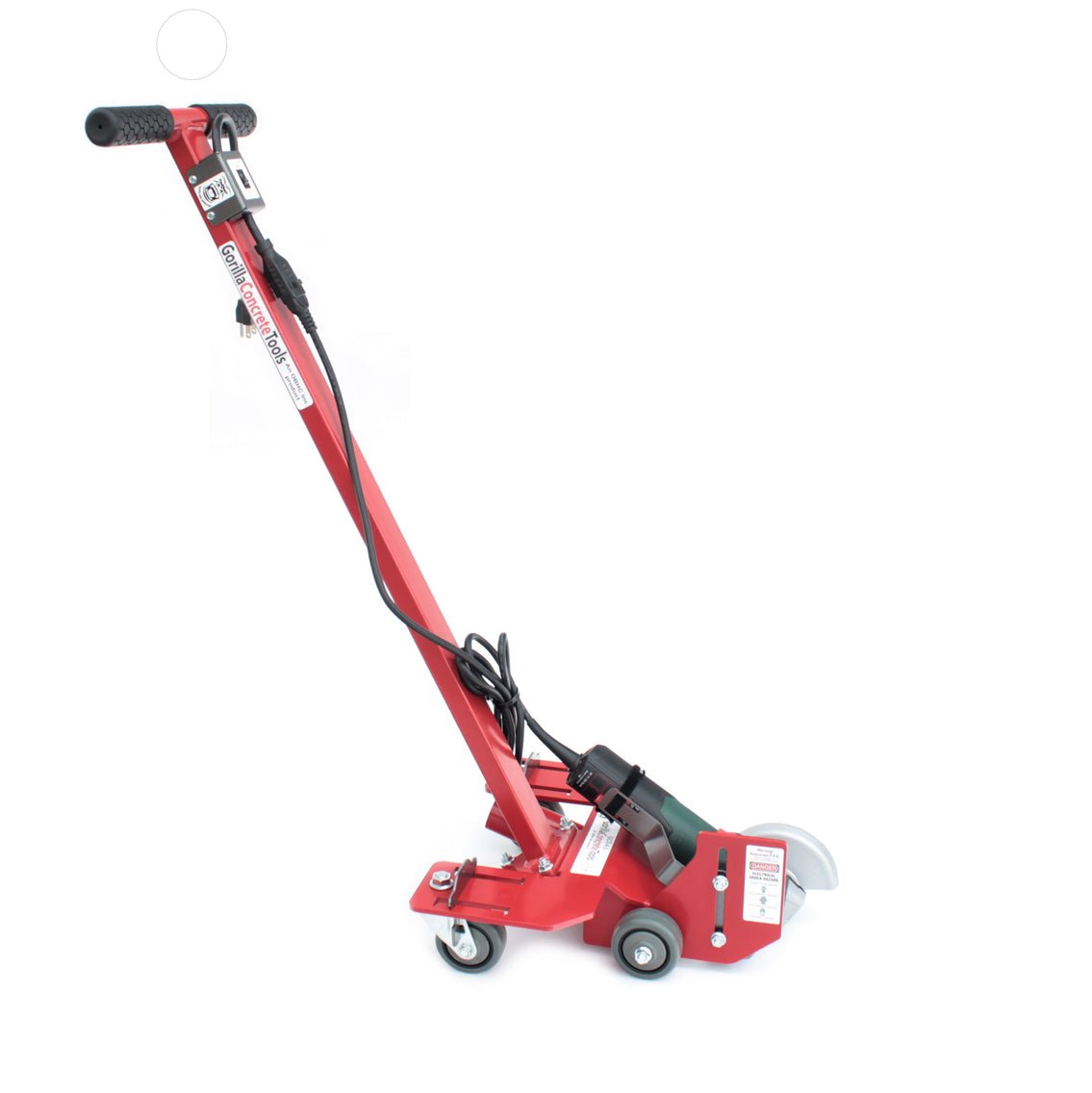 4.5 Inch Dustless Grab and Go Crack Chaser - Professional Concrete Repair Tool for DIY & Contractors - Perfect for Driveways, Sidewalks & Garage Floors