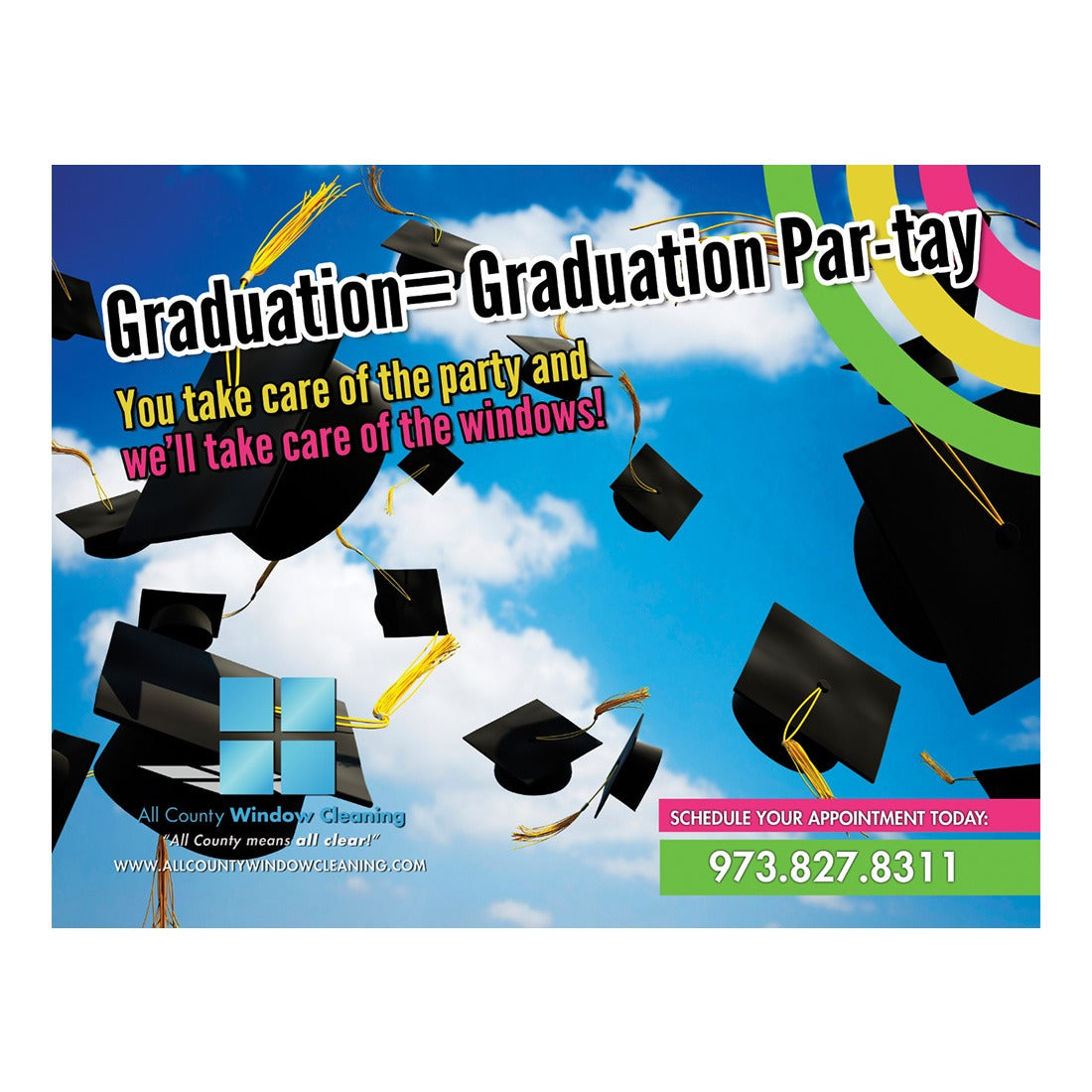 Graduation Party Decorations Kit - Complete DIY Decoration Set for Graduation Ceremony & Celebration - Perfect for High School, College Graduation Parties & Photo Backdrops