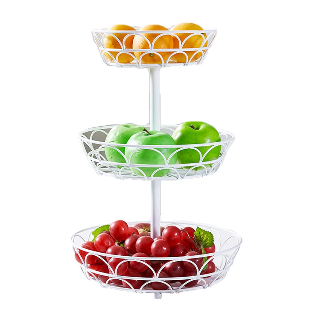 Modern Fruit Basket Stand - Elegant Fruit Plate for Home, Living Room & Coffee Table - Creative Snack & Candy Storage Organizer (Color: E) - Perfect for Parties, Kitchen Counter & Dining Table Decor
