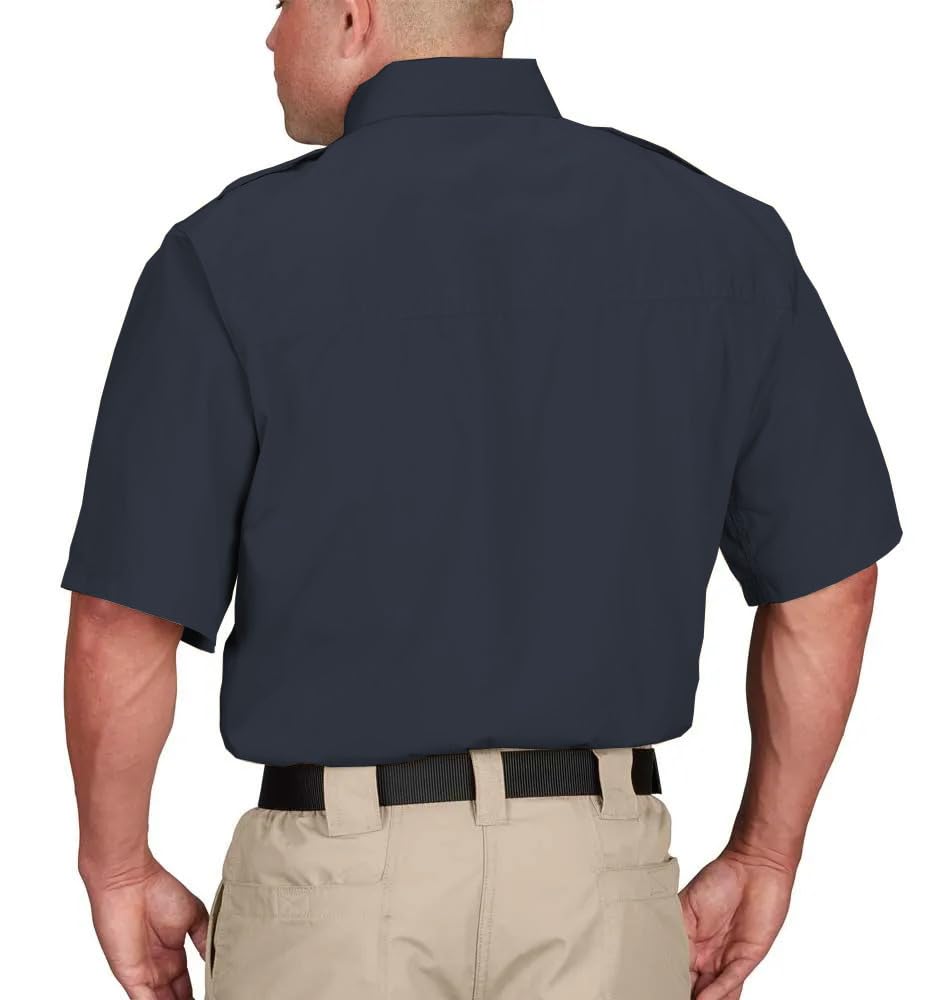Propper Men's Tactical Short Sleeve Shirt - Lightweight, Moisture Wicking, Durable Performance Shirt for Outdoor, Hiking, and Military Use