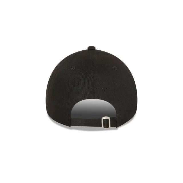 New Era Los Angeles Dodgers Black on Black 9FORTY Adjustable Baseball Cap - Official MLB Snapback Hat for Men & Women - Perfect for Sports Fans, Casual Wear & Outdoor Activities