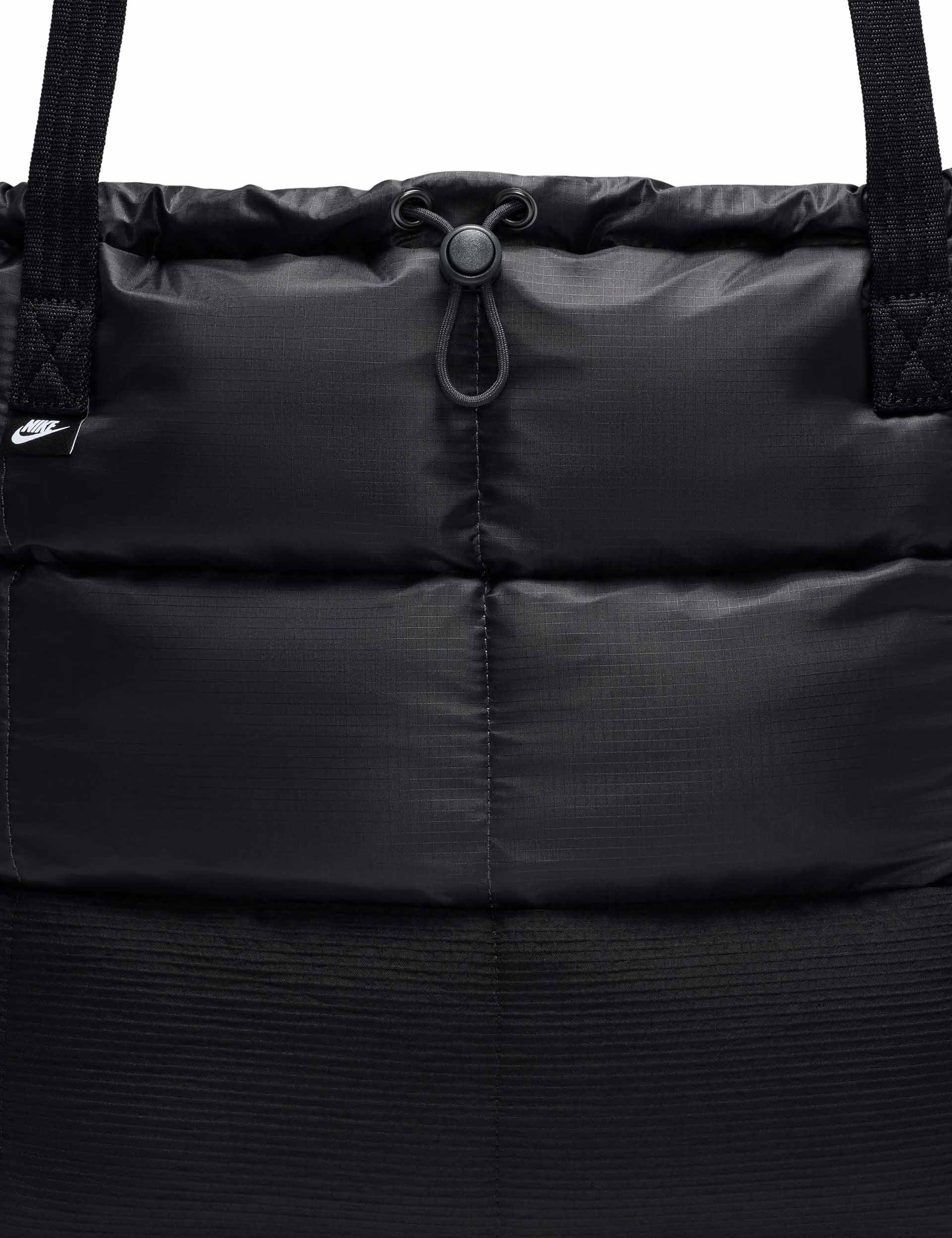 Sportswear Puffle Tote Bag - Black/Anthracite/White | Stylish Gym & Beach Tote for Women | Perfect for Workouts, Yoga, Shopping & Travel