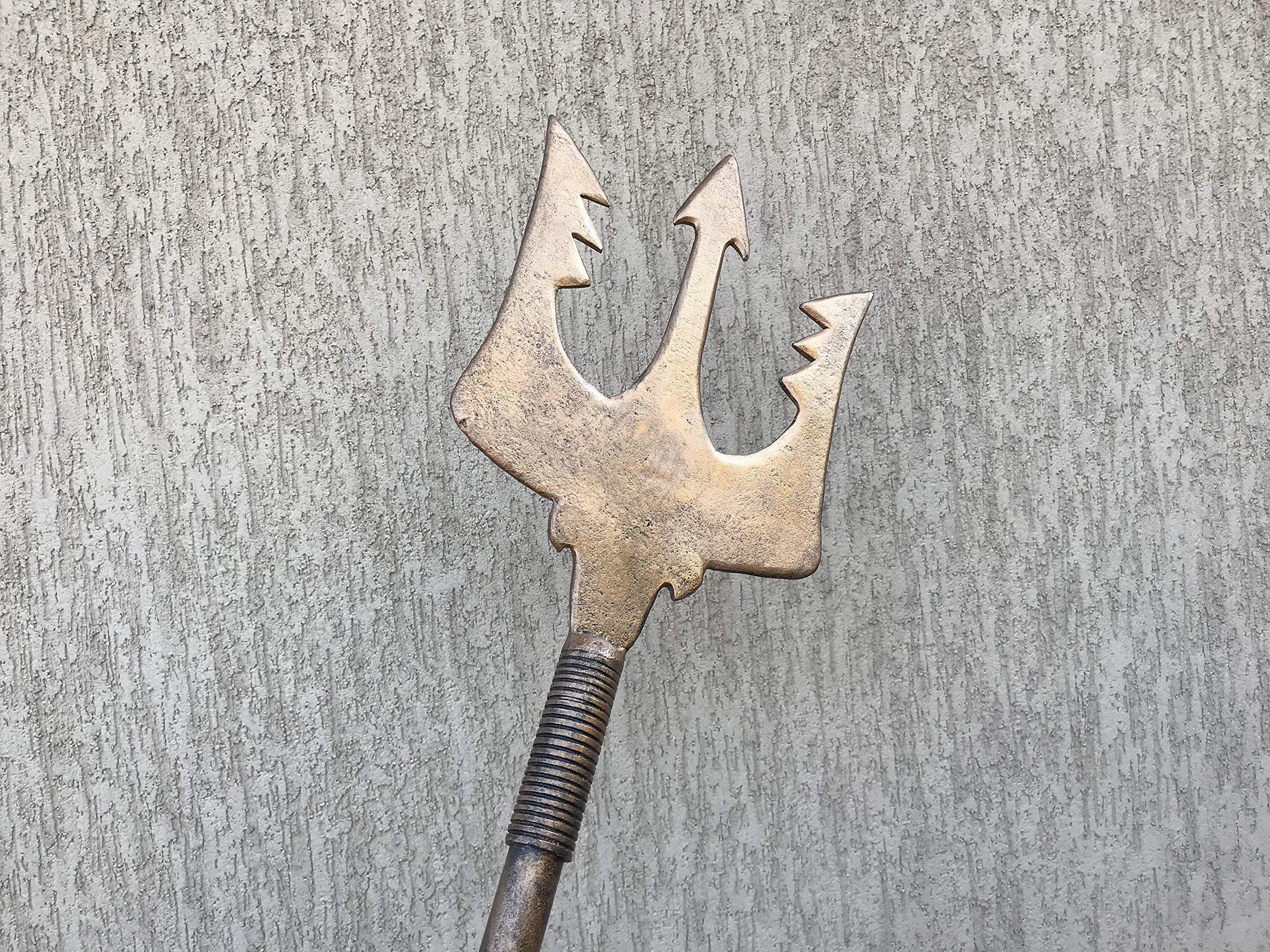 Movie Replica Decorative Trident - Perfect Mermaid & Ocean Themed Gift for Gamers & Fantasy Fans | Home Decor, Cosplay Prop, Collectible