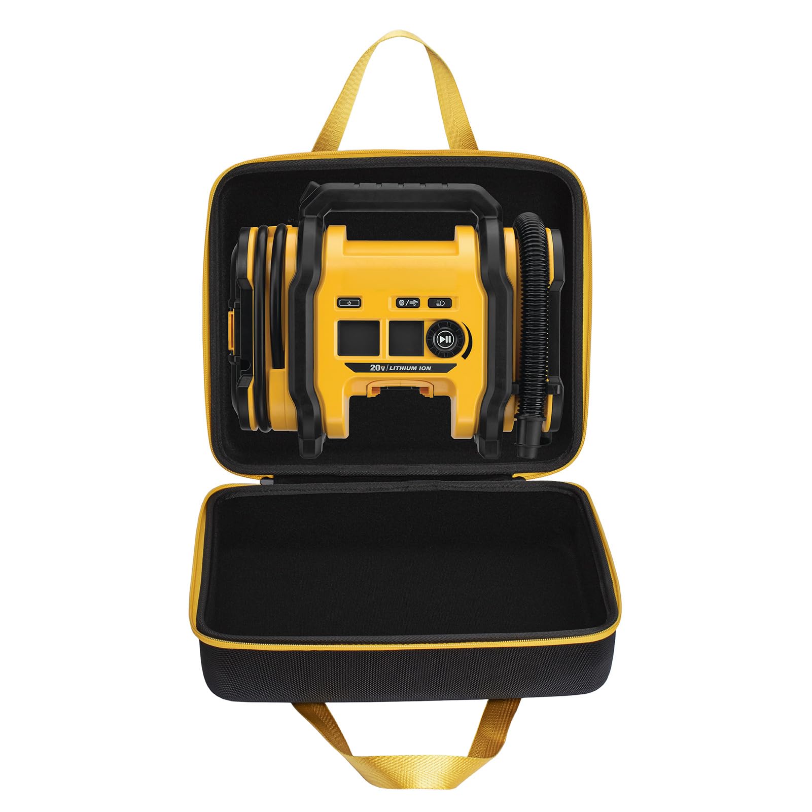 DEWALT DCC020IB 20V Max Tire Inflator Hard Protective Case - Compatible with DEWALT Air Compressor (Case Only) - Perfect for Travel, Camping & Auto Repair Shops