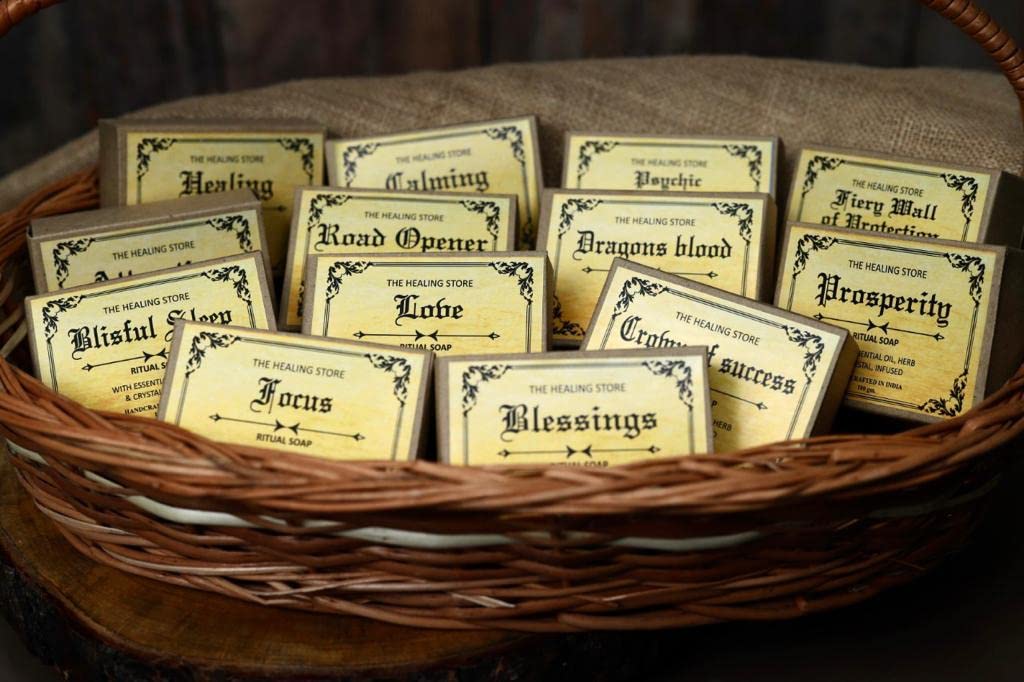 Fiery Wall of Protection Ritual Soap - Spiritual Cleansing & Energy Shield - 1 Pack - Perfect for Home Blessings & Negative Energy Removal