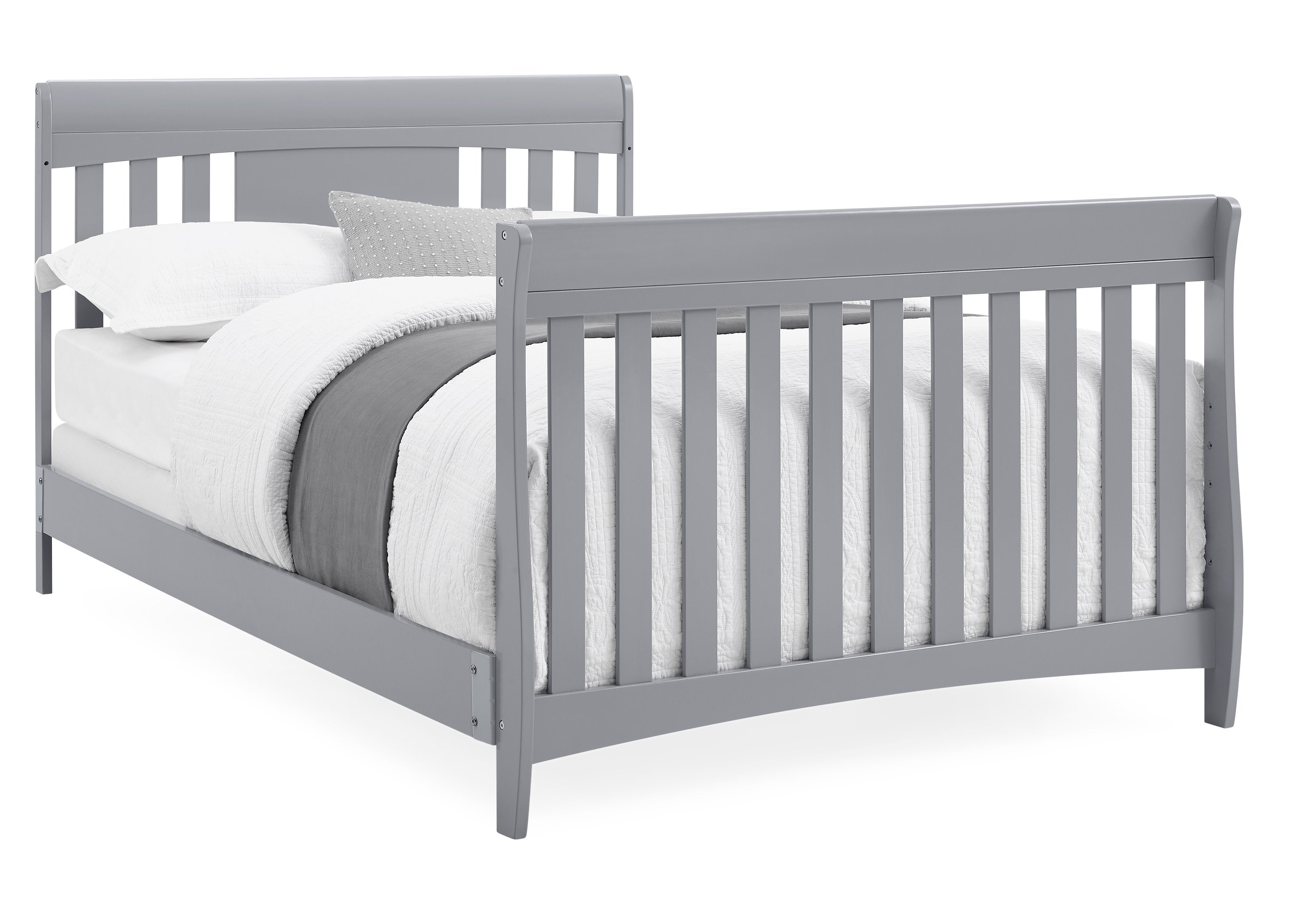 Richmond 6-in-1 Convertible Baby Crib to Toddler Bed with Adjustable Height - Safe Nursery Furniture for Newborns & Kids - Perfect for Bedrooms, Daycares & Nurseries