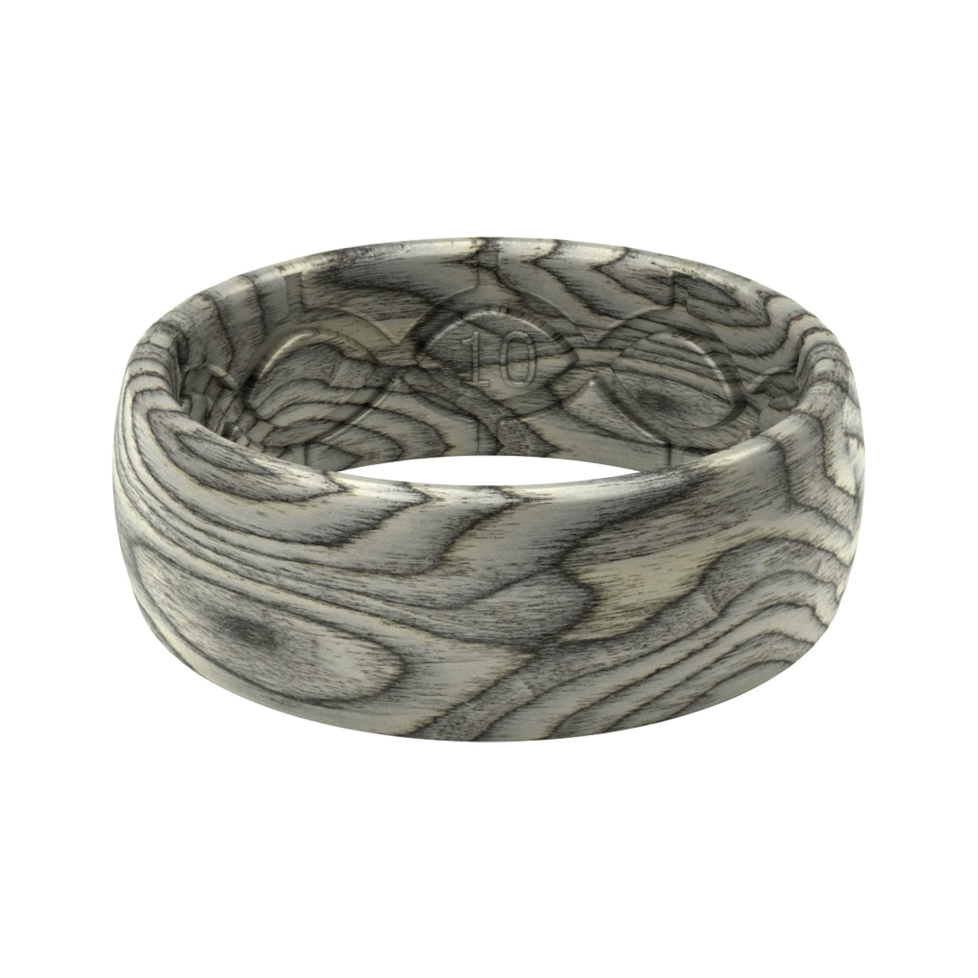 Groove Life Nomad Silicone Wedding Band for Men - Breathable Rubber Ring with Unique Design & Lifetime Warranty - Perfect for Active Lifestyle, Gym, Travel & Outdoor Adventures