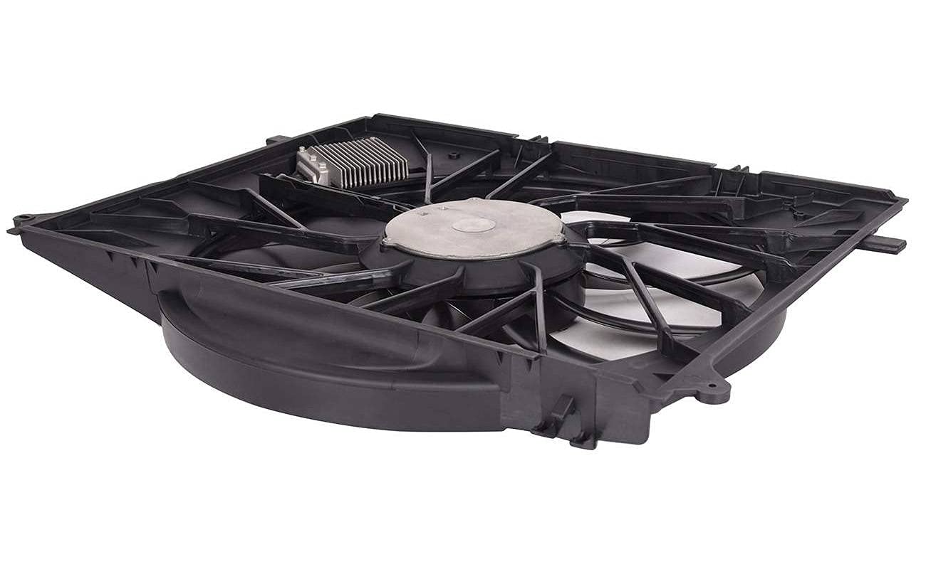 Bapmic 2205000093 Radiator Cooling Fan & Brushless Motor - Compatible with Mercedes-Benz CL500 CL55 S430 S500 S55 - High Performance Replacement Part for Engine Cooling System