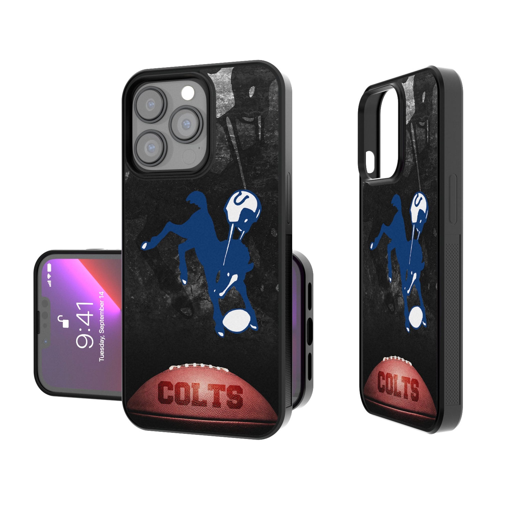 Baltimore Colts 1946 Historic Collection Legendary Bump Phone Case - Vintage NFL Team Design for iPhone & Samsung - Perfect for Football Fans & Sports Enthusiasts