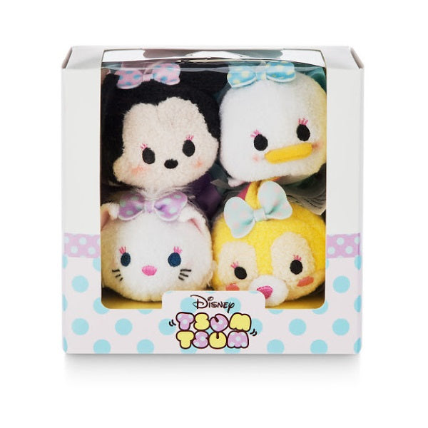 Disney Minnie and Friends Dressy Tsum Tsum Mini Plush Box Set - Cute Collectible Stuffed Animals for Kids, Gifts & Disney Fans - Perfect for Birthday Parties, Room Decor & Toy Collections