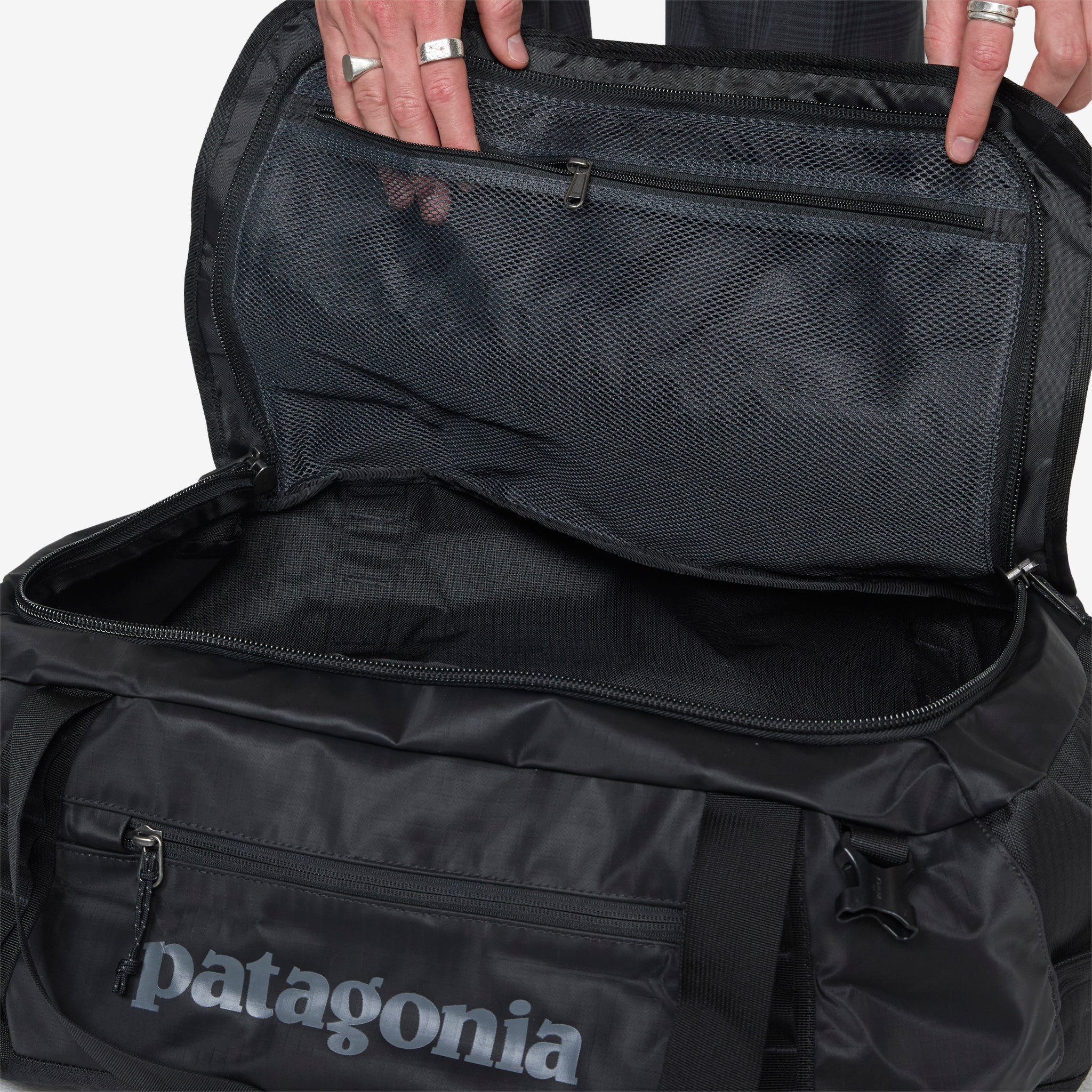 40L Black Hole Duffle Bag - Waterproof Travel Duffel for Outdoor Adventures, Gym & Weekend Getaways
