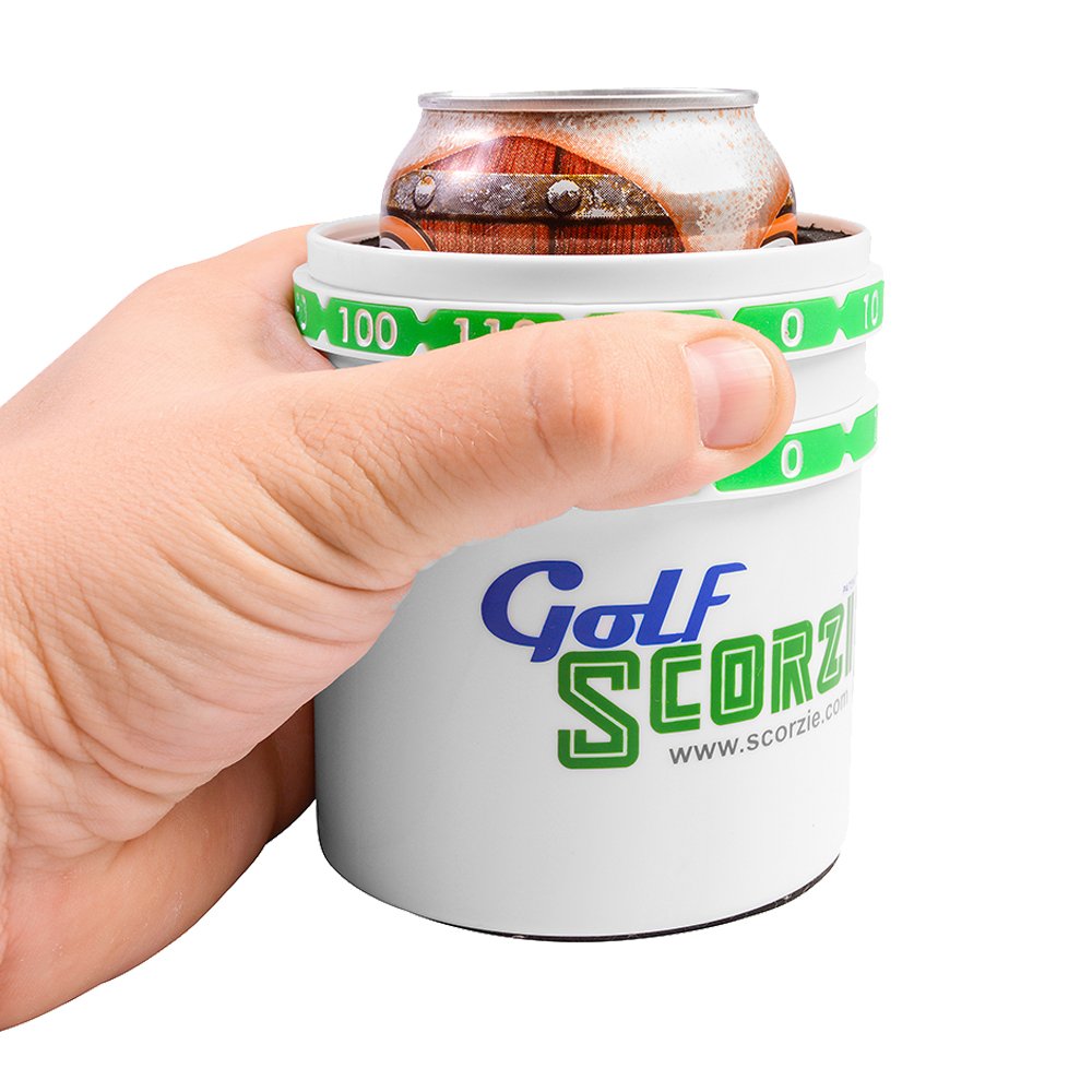 Golf Score Counter & Beverage Cooler - Best Golf Can Cooler with Score Keeper, Perfect Golf Accessory for On-Course Convenience and Outdoor Gatherings