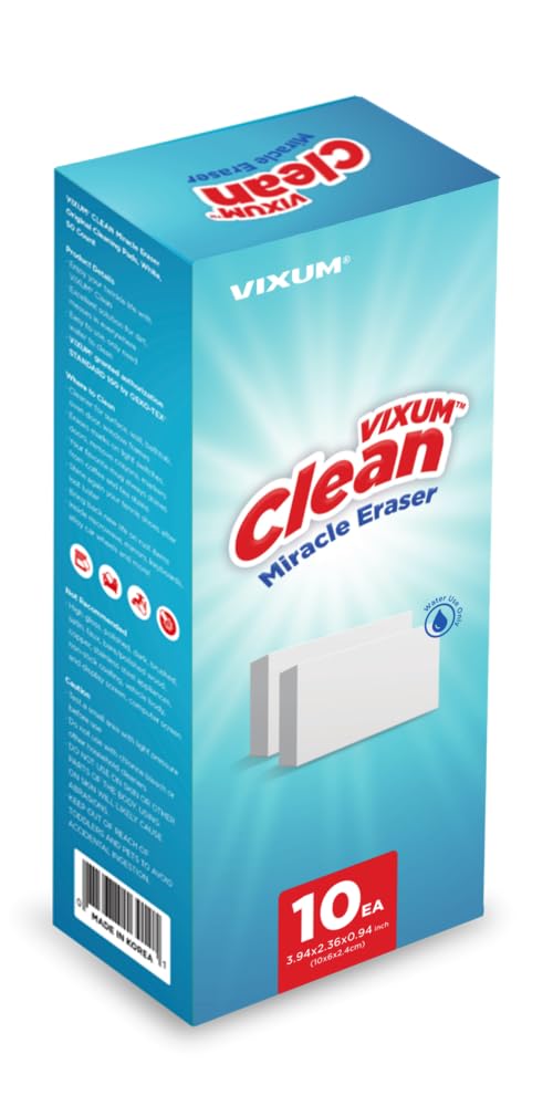 Premium Korean Cleaning Sponge - 10 Pack for Kitchen & Bathroom