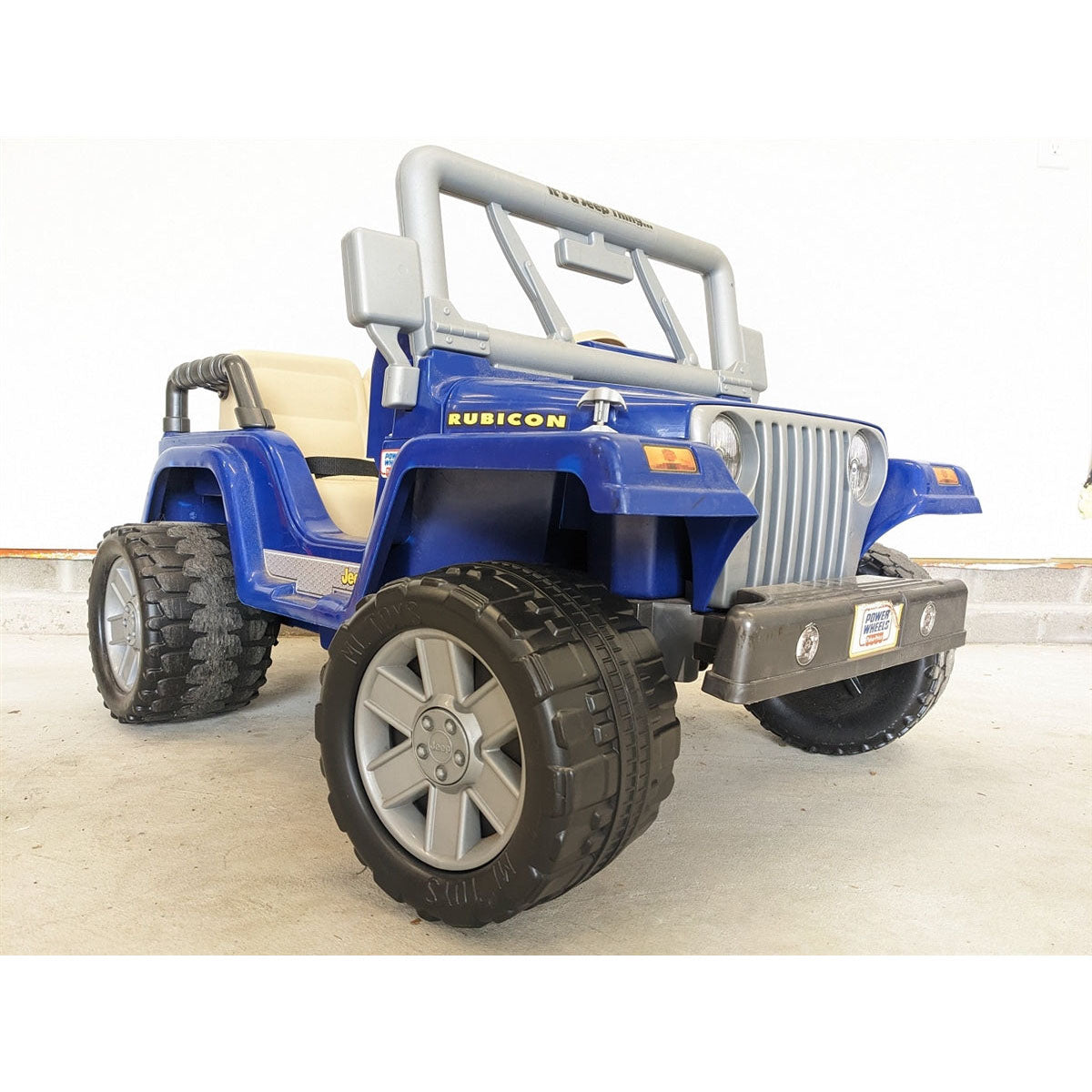 B7659 2459 X Replacement Tires & Wheels for Power Wheels Jeep Wrangler - Perfect for Kids Ride-On Cars, Outdoor Play & Backyard Adventures